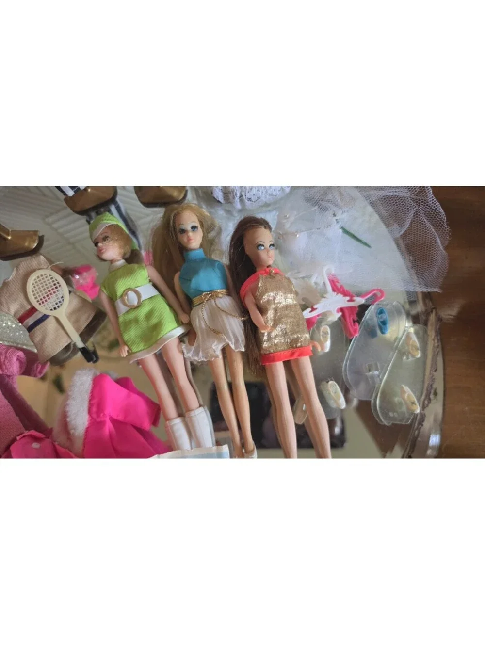 1970 Vintage Dawn Dolls With Outfits & Acces. - Japan & Hong Kong - Great Coll.